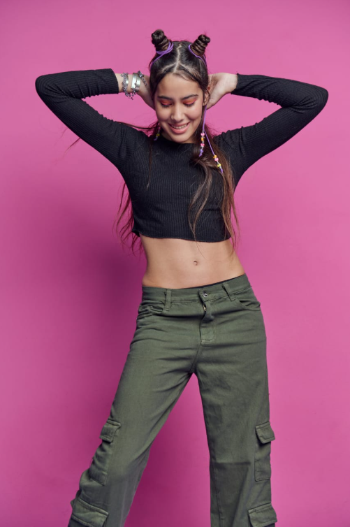 CAMISETA TOP LANILLA MILI