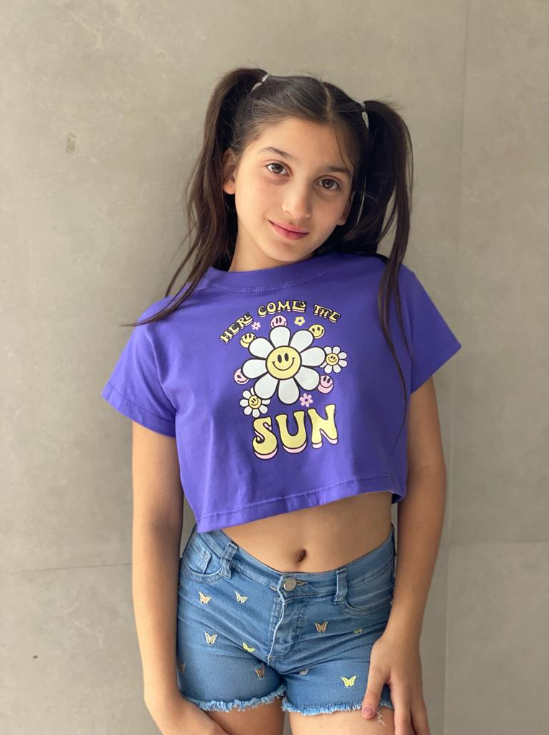 REMERA TOP SUN
