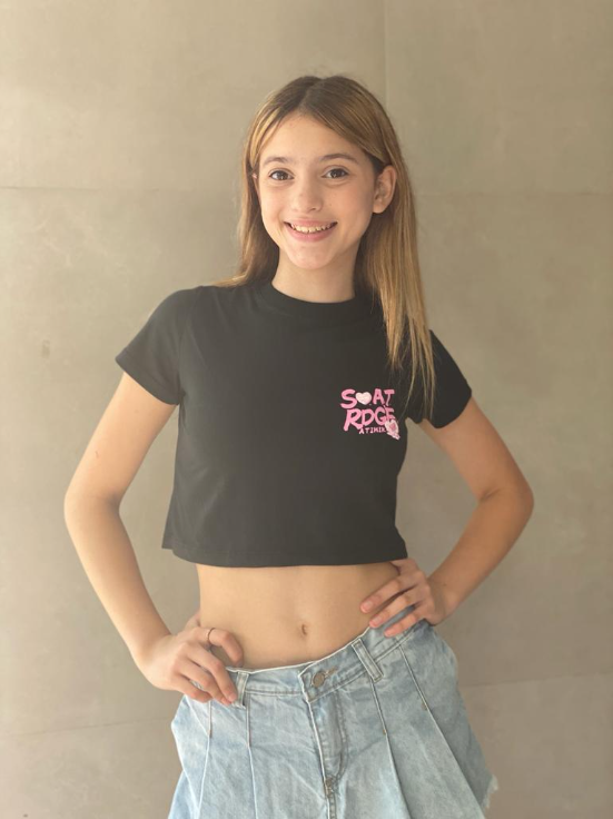 REMERA TOP DOBLE ESTAMPADO SOAT