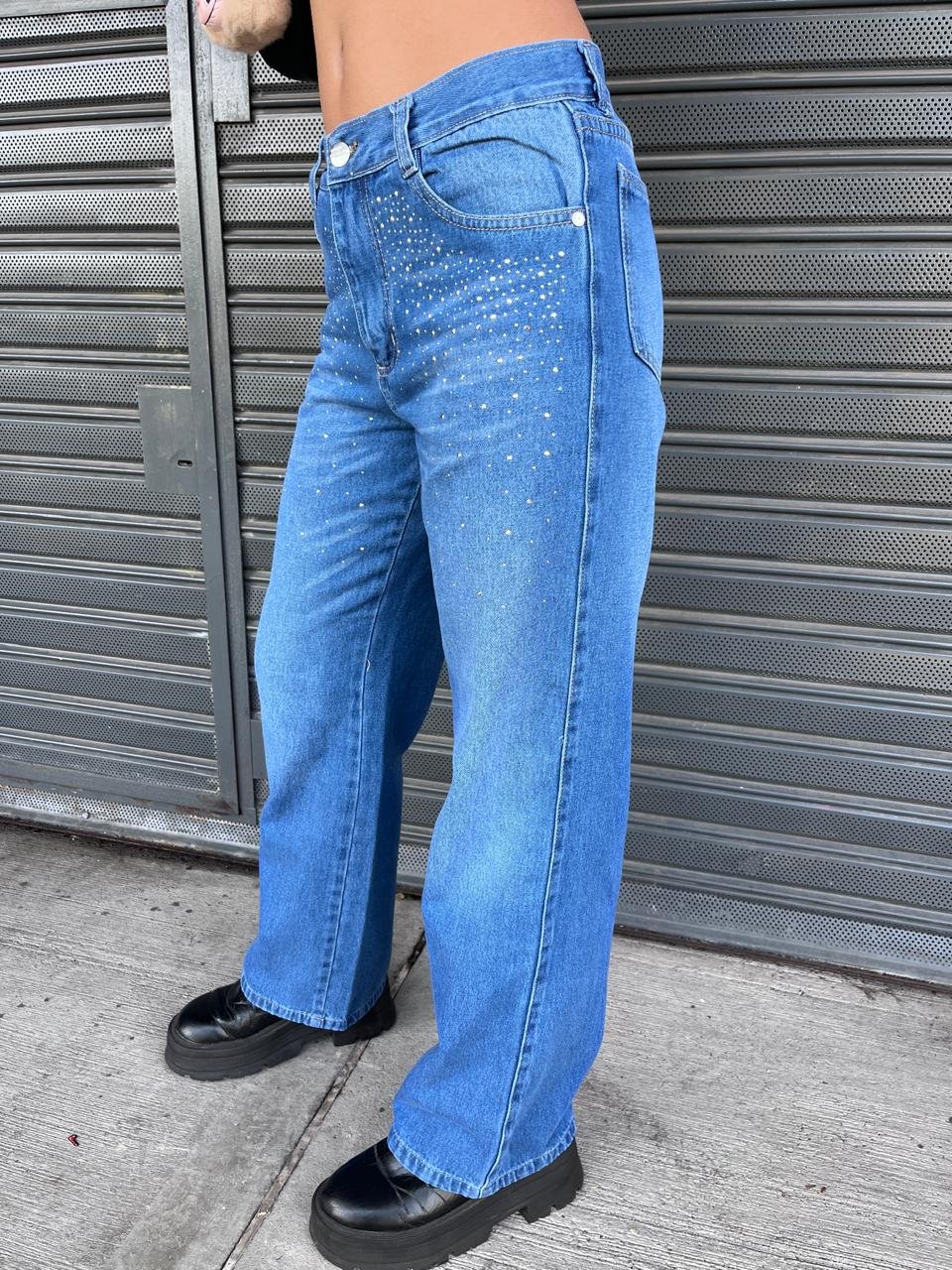 ART. AURA C/STRAS WIDE LEG