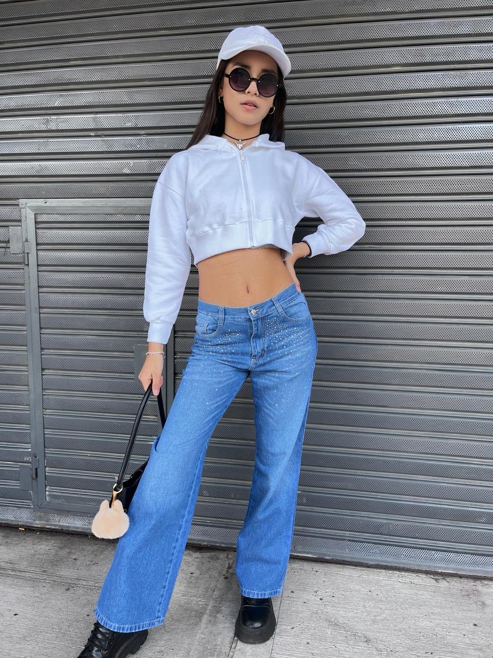 ART. AURA C/STRAS WIDE LEG